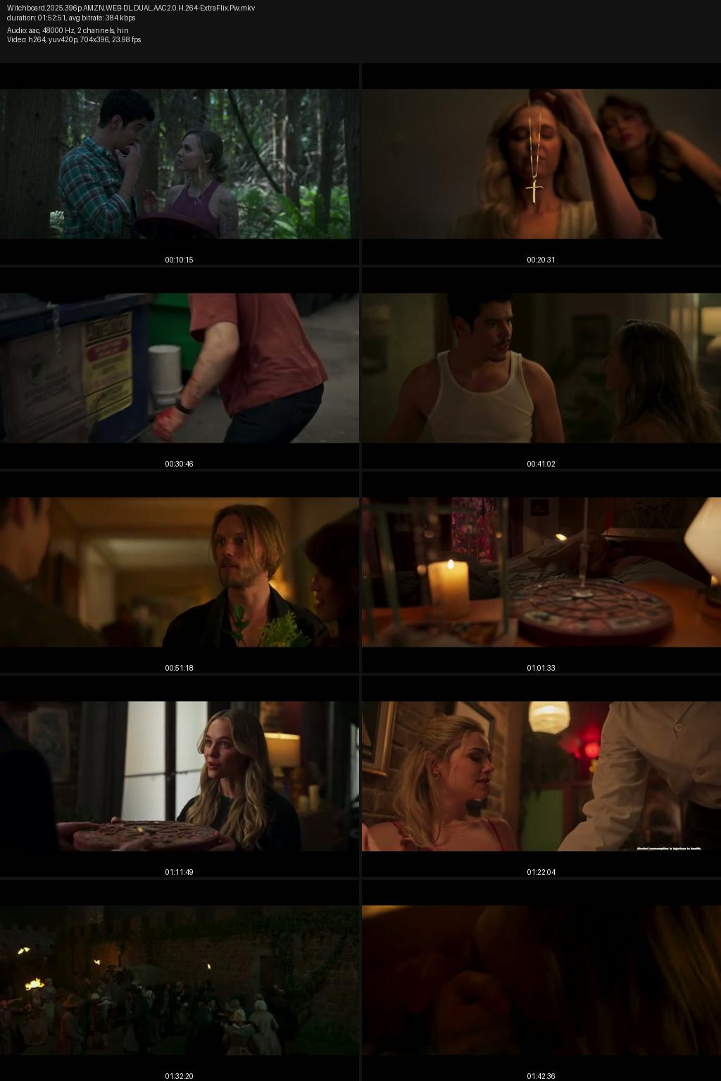 Witchboard (2025) [Hindi-English] 1080p 720p 480p Amazon WEB-DL ESub Screenshots