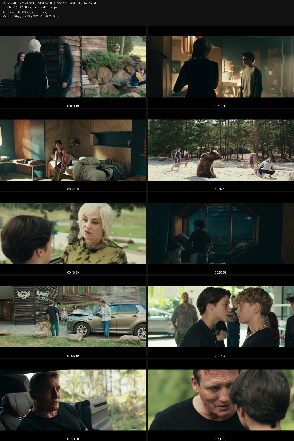 Woodwalkers (2024) [Hindi-English] 1080p 720p 480p AppleTvPlus WEB-DL ESubs Screenshots