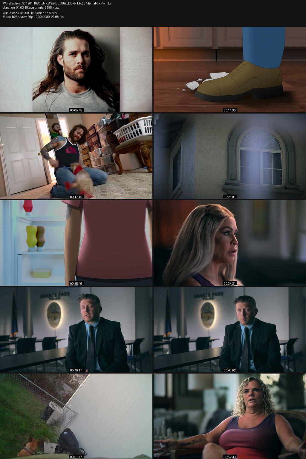 Worst Ex Ever Season 1 (2024) [Hindi-English] 1080p 720p 540p Netflix WEB-DL ESubs Screenshots
