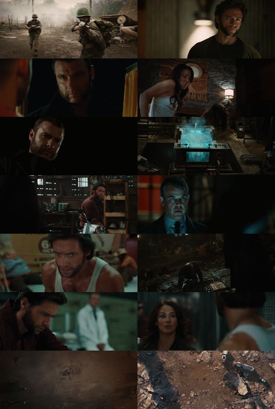X-Men 4 Origins: Wolverine (2009) 1080p | 720p | 480p BluRay [Hindi (हिन्दी) + English] DD5.1 ESub Screenshots