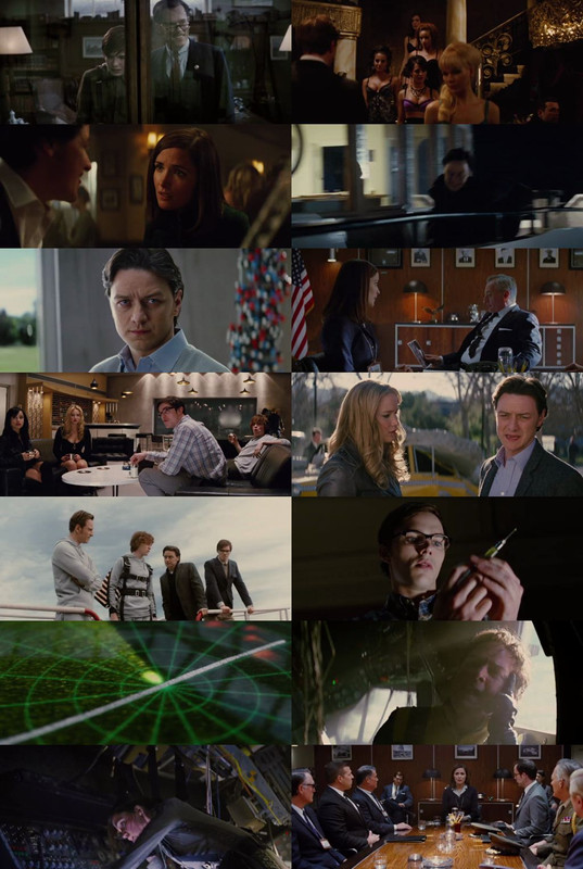 X-Men 5: First Class (2011) 1080p | 720p | 480p BluRay [Hindi (हिन्दी) + English] DD5.1 ESub Screenshots