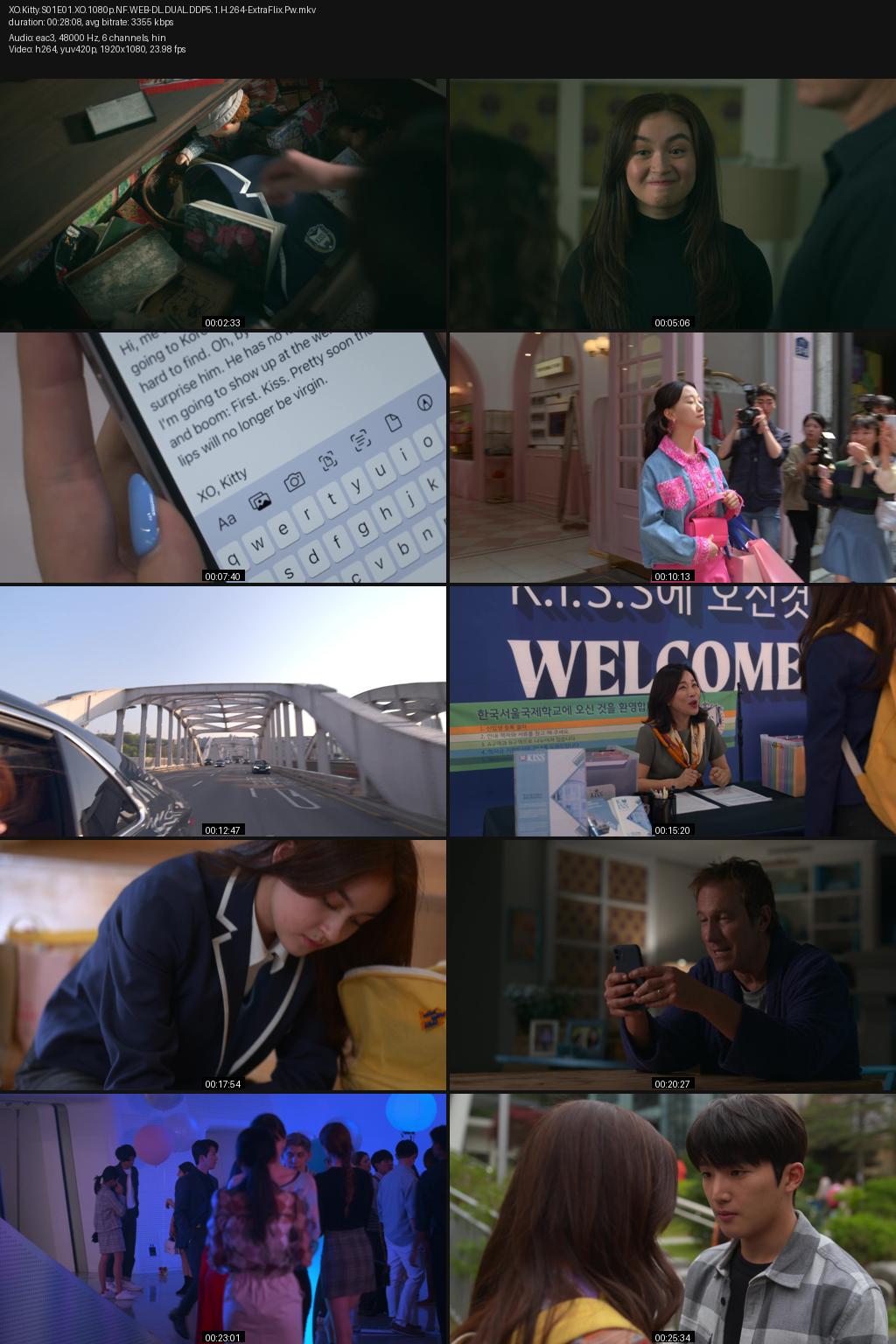 XO, Kitty Season 1 (2023) [Hindi-Englis] 1080p 720p 480p Netflix WEB-DL ESubs Screenshots