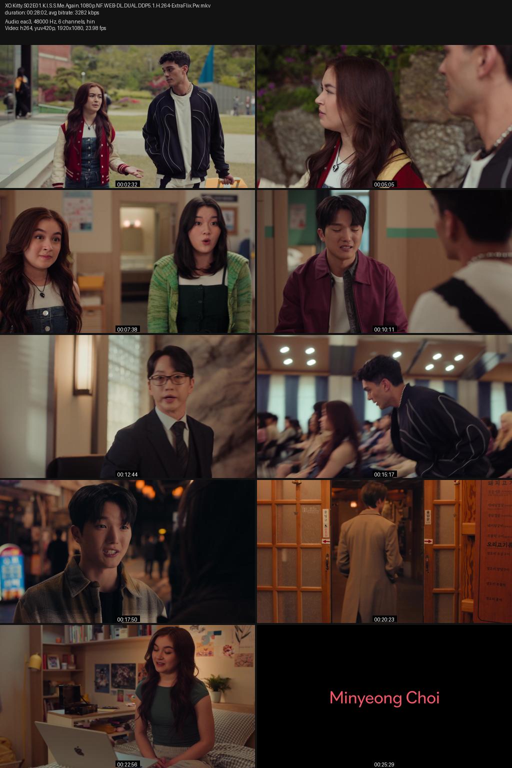 XO, Kitty Season 2 (2025) [Hindi-English] 1080p 720p 480p Netflix WEB-DL ESubs Screenshots