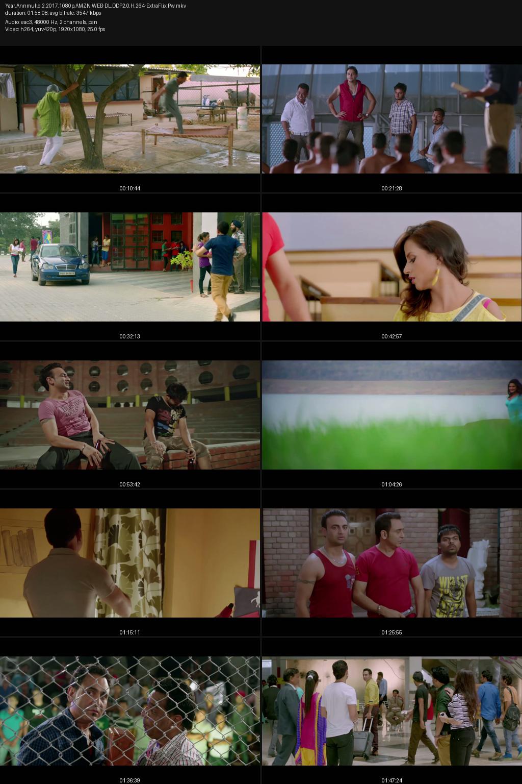 Yaar Annmulle 2 (2016) Punjabi 1080p 720p 480p Amazon WEB-DL ESub Screenshots