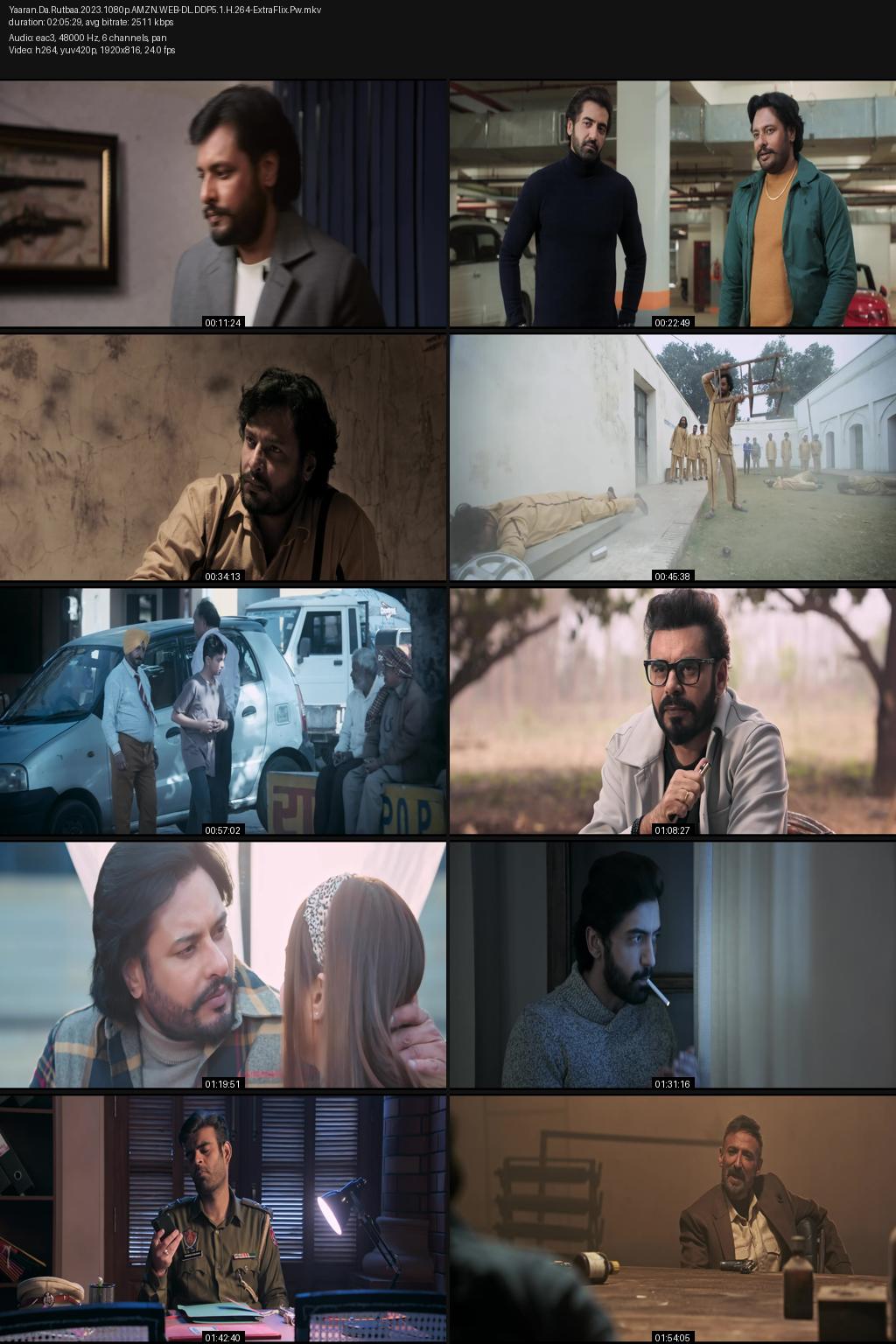 Yaaran Da Rutbaa (2023) Punjabi 1080p 720p 480p Amazon WEB-DL ESub Screenshots