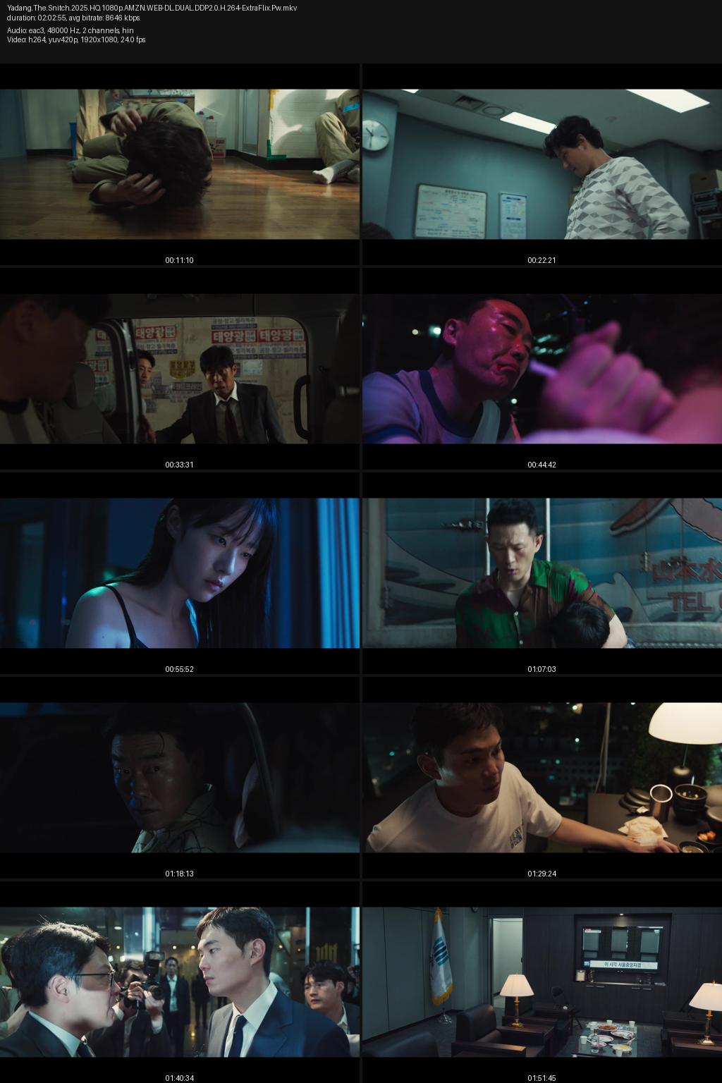 Yadang: The Snitch (2025) [Hindi-Korean] 1080p 720p 480p Amazon WEB-DL ESub Screenshots
