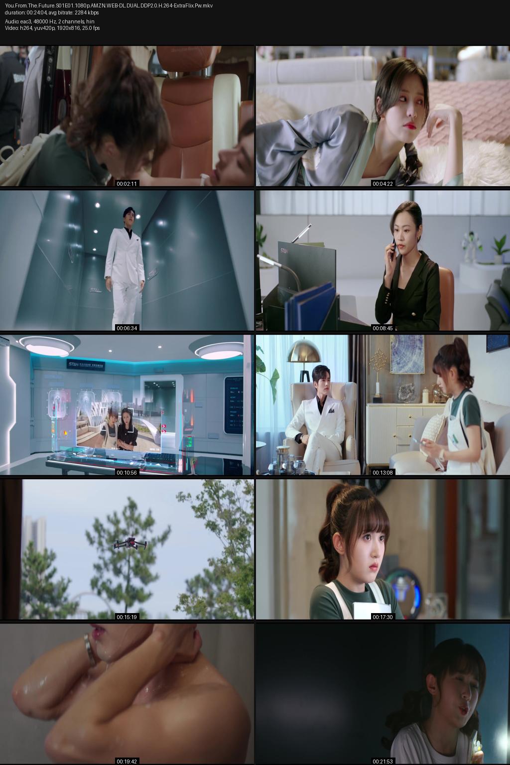 You from the Future Season 1 (2023) [Hindi-Chinese] 1080p 720p 480p Amazon WEB-DL ESub Screenshots