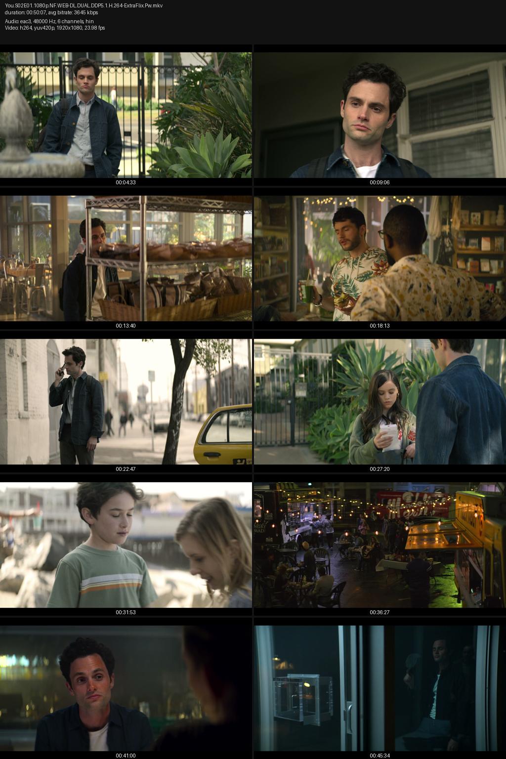 You Season 2 (2019) [Hindi-English] 1080p 720p 480p Netflix WEB-DL ESubs Screenshots