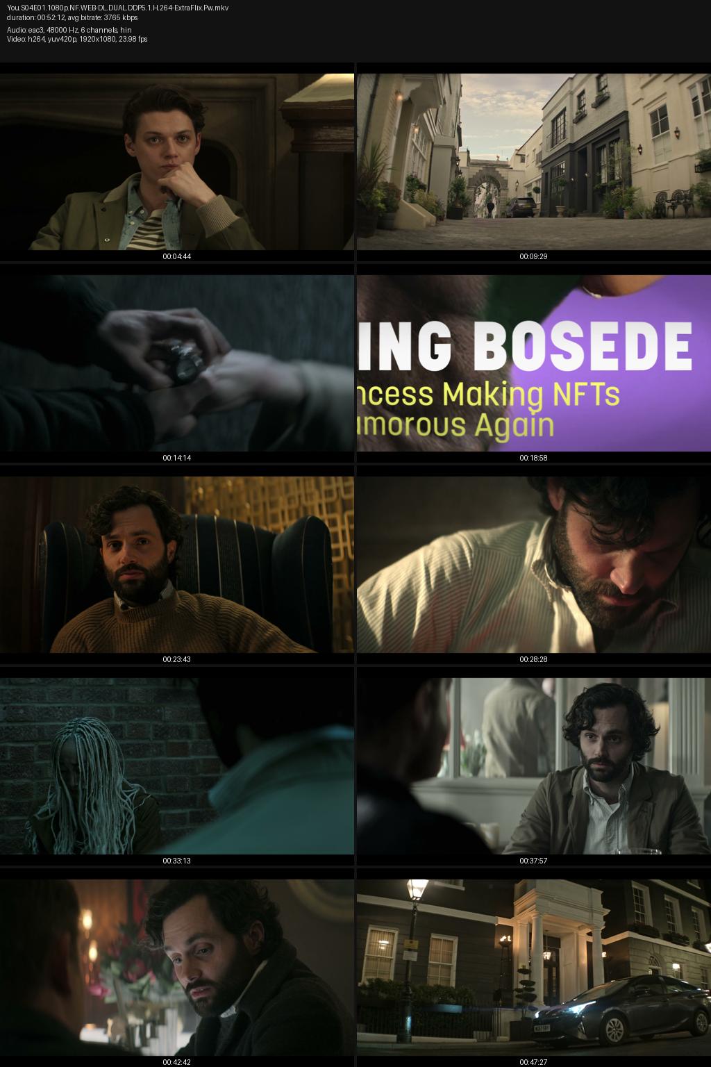 You Season 4 (2023) [Hindi-English] 1080p 720p 480p Netflix WEB-DL ESubs Screenshots