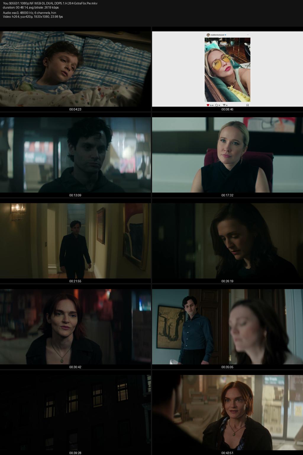 You Season 5 (2025) [Hindi-English] 1080p 720p 480p Netflix WEB-DL ESubs Screenshots