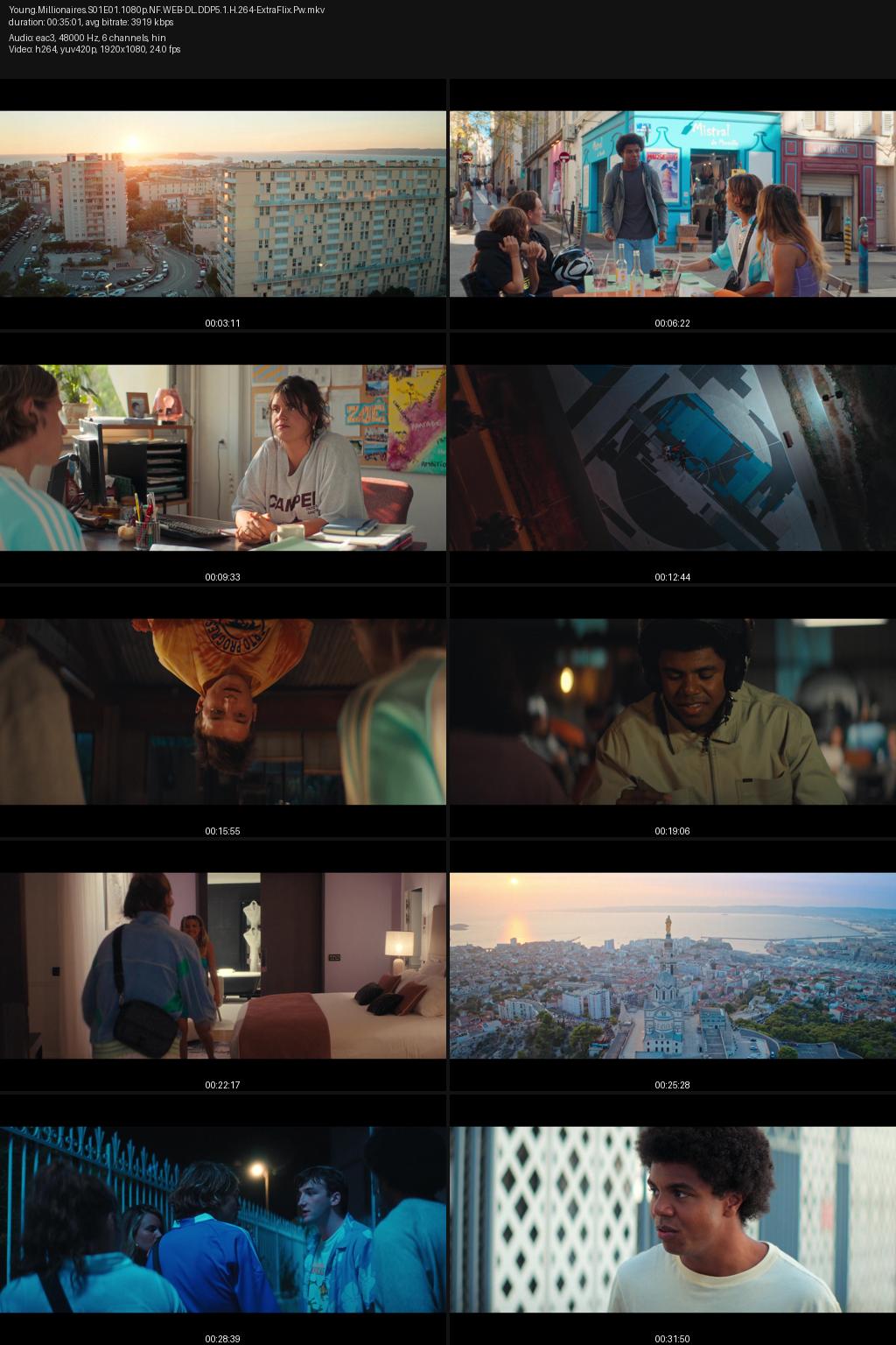 Young Millionnaires Season 1 (2025) [Hindi-French] 1080p 720p 480p Netflix WEB-DL ESubs Screenshots