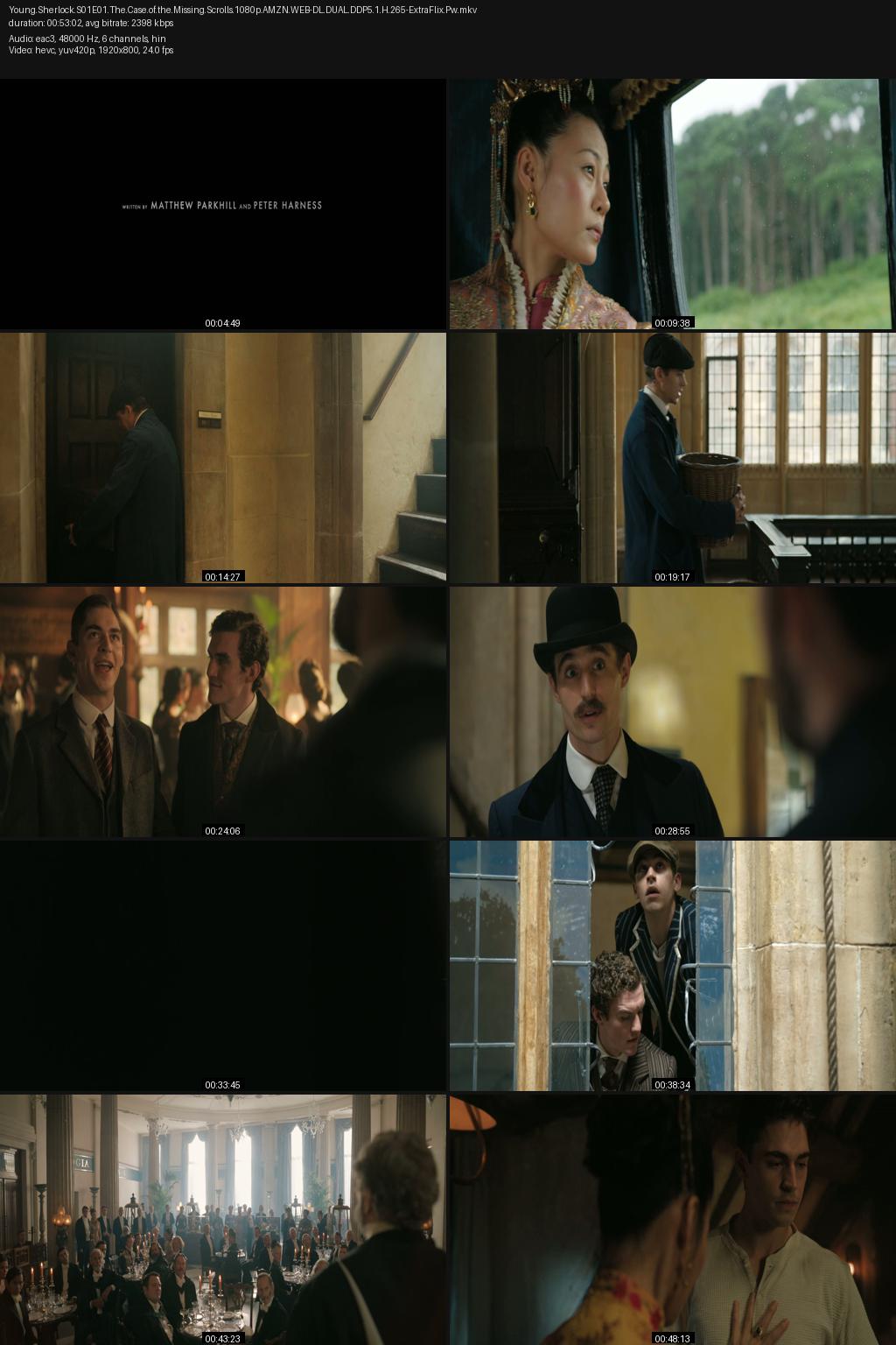 Young Sherlock Season 1 (2026) [Hindi-English] 4K 2160p 1080p 720p 480p Amazon WEB-DL ESub Screenshots