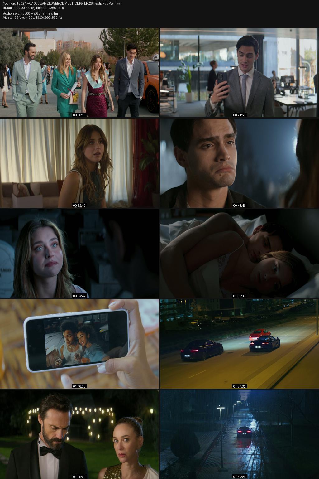 Your Fault aka Culpa tuya (2024) [Hindi-Spaish] 4K 2160p 1080p 720p 480p Amazon WEB-DL ESubs Screenshots