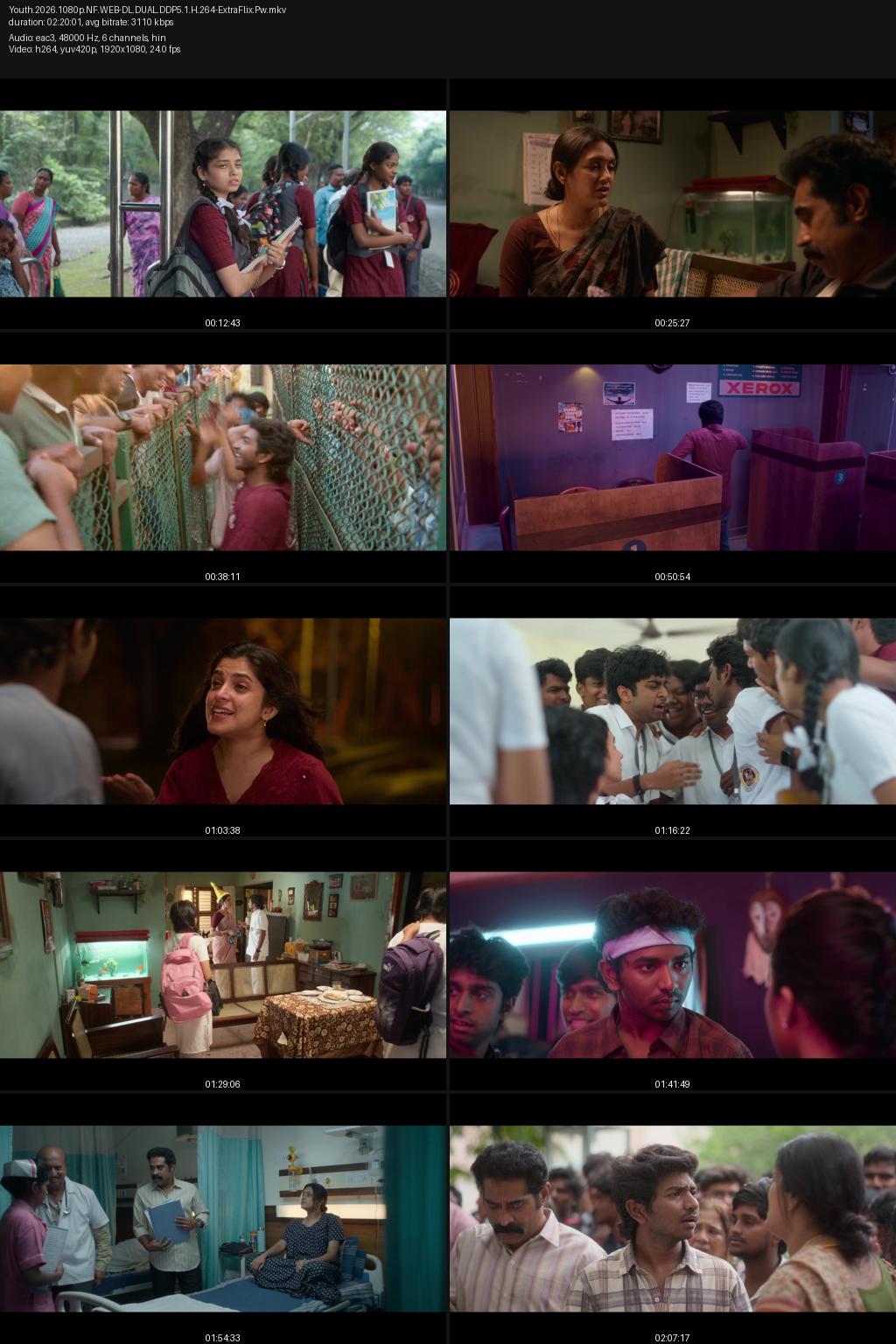 Youth (2026) [Hindi-Tamil] 4K 2160p 1080p 720p 480p Netflix WEB-DL ESub Screenshots