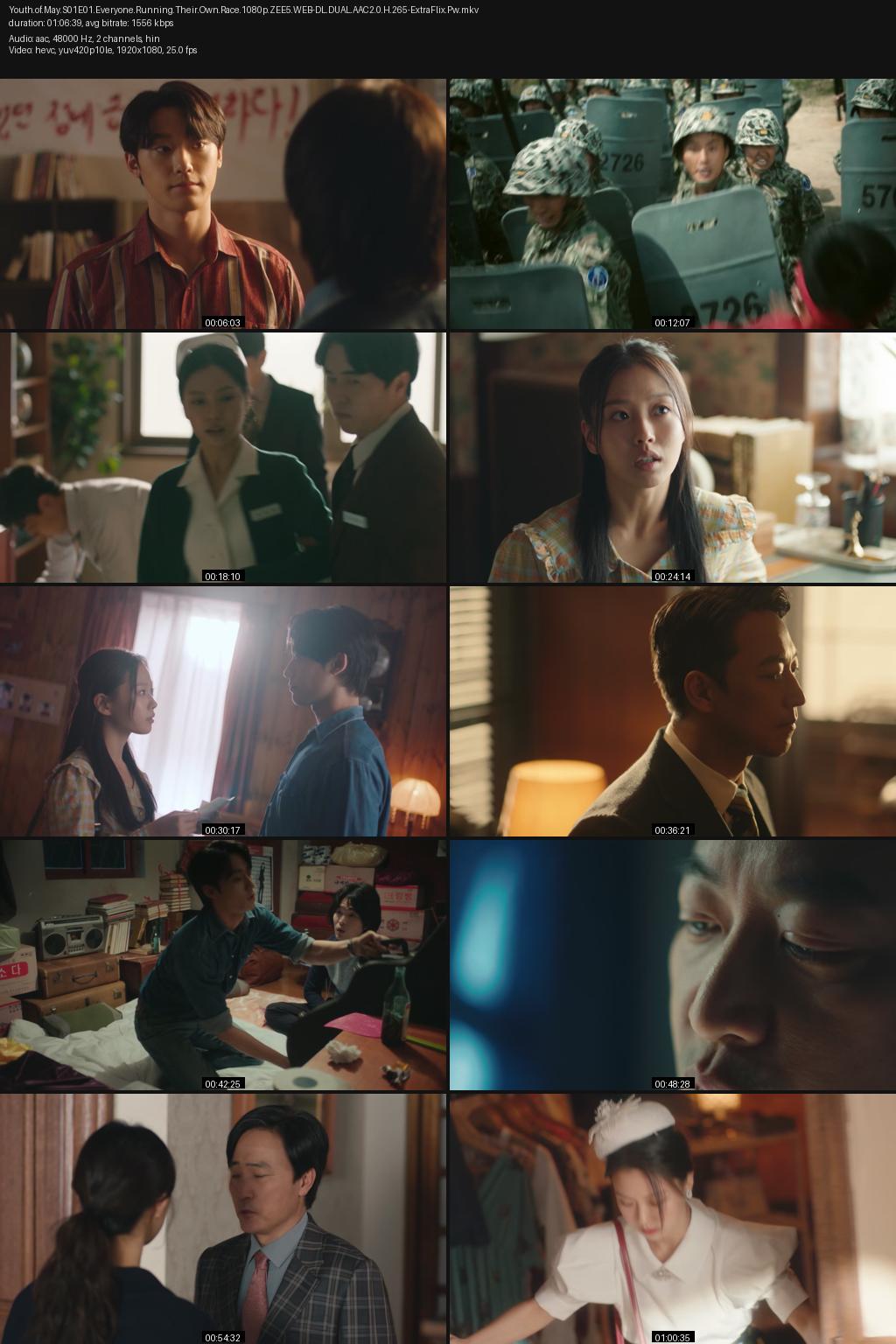 Youth of May aka Oworui Cheongchun Season 1 (2021) [Hindi-Korean] 1080p 720p 480p ZEE5 WEB-DL ESub Screenshots