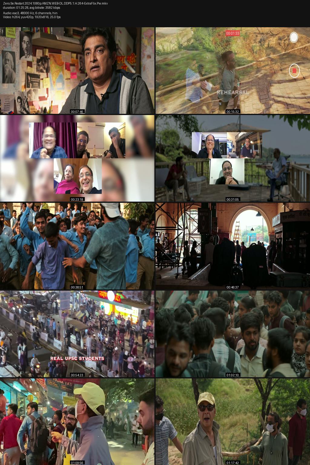 Zero Se Restart (2024) 1080p | 720p | 480p Amazon WEB-DL Hindi ESub Screenshots