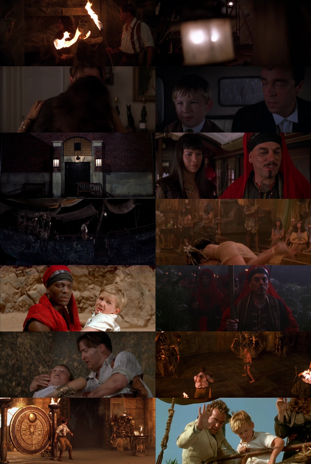 The Mummy Returns (2001) 1080p | 720p | 480p BluRay [Hindi (हिन्दी) + English] DD5.1 ESub Screenshots