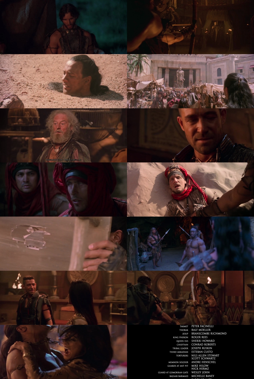 The Scorpion King (2002) 1080p | 720p | 480p BluRay [Hindi (हिन्दी) + English] DD5.1 ESub Screenshots