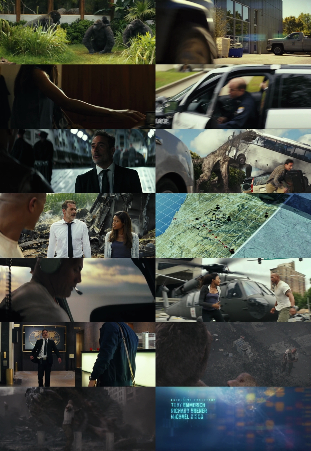 Rampage (2018) 1080p | 720p | 480p BluRay [Hindi (हिन्दी) + English] DD5.1 ESub Screenshots