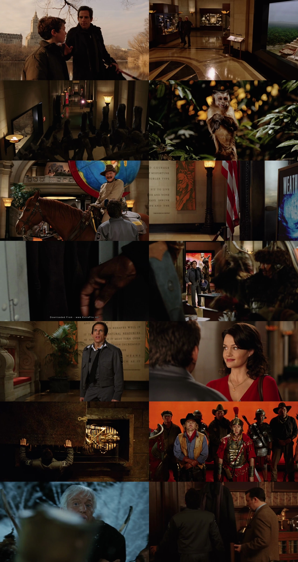 Night at the Museum (2006) 1080p | 720p | 480p BluRay [Hindi (हिन्दी) + English] DD5.1 HEVC ESub Screenshots