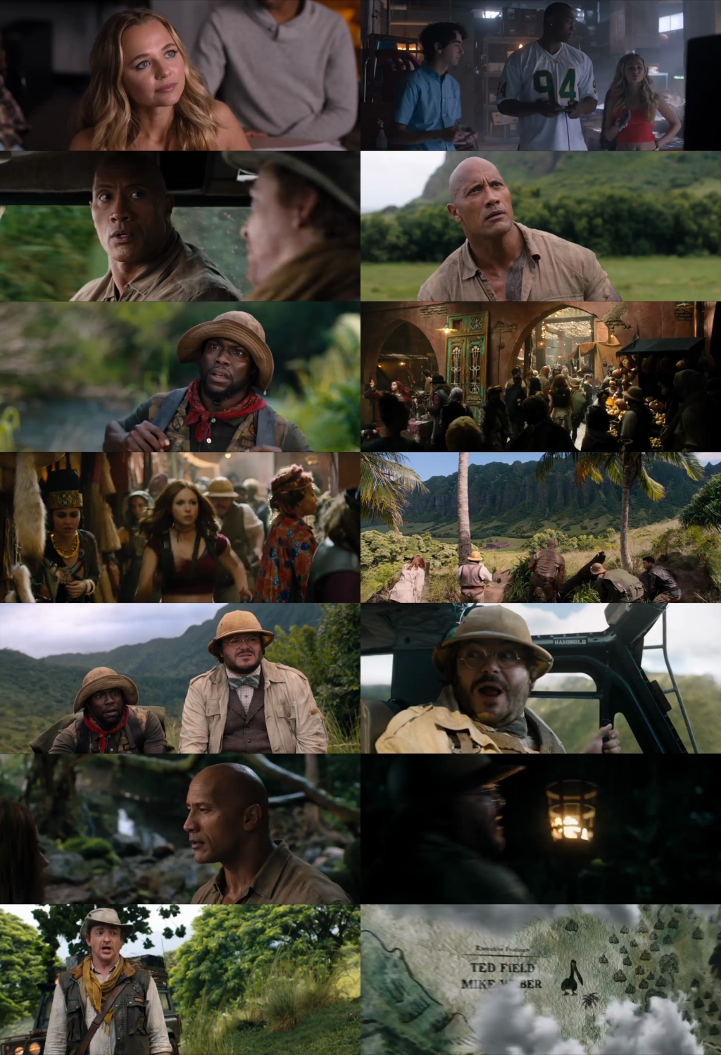 Jumanji: Welcome to the Jungle (2017) 1080p | 720p | 480p BluRay [Hindi (हिन्दी) + English] DD5.1 ESub Screenshots