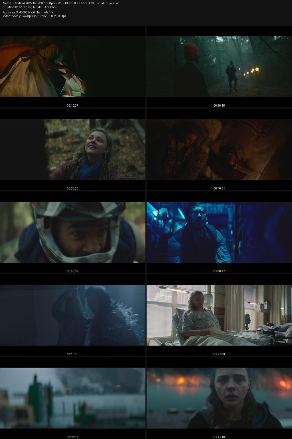 Mother/Android (2021) [Hindi-English] 1080p 720p 480p Netflix WEB-DL ESubs Screenshots