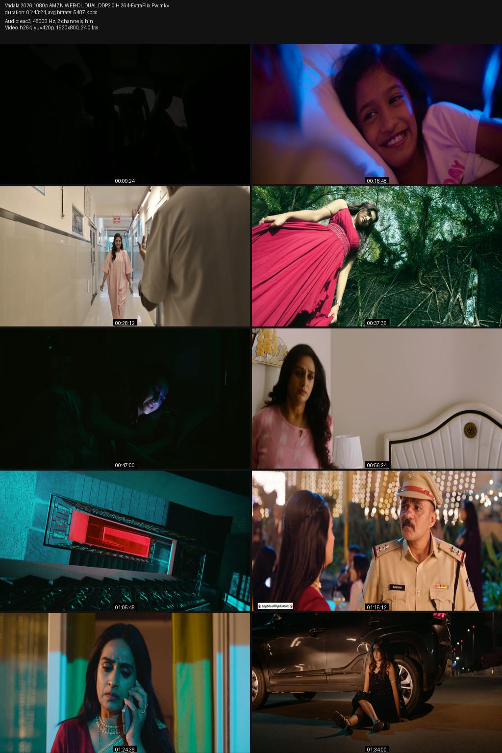 Vadala (2026) [Hindi-Telugu] 1080p 720p 480p Amazon WEB-DL ESub Screenshots