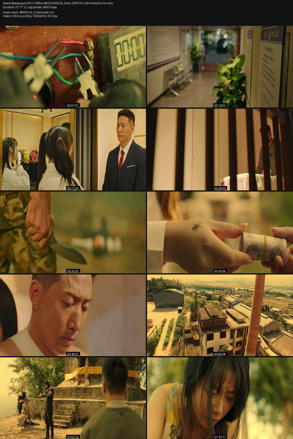 Sweet Bodyguard (2022) [Hindi-Chinese] 1080p 720p 480p Amazon WEB-DL ESub Screenshots