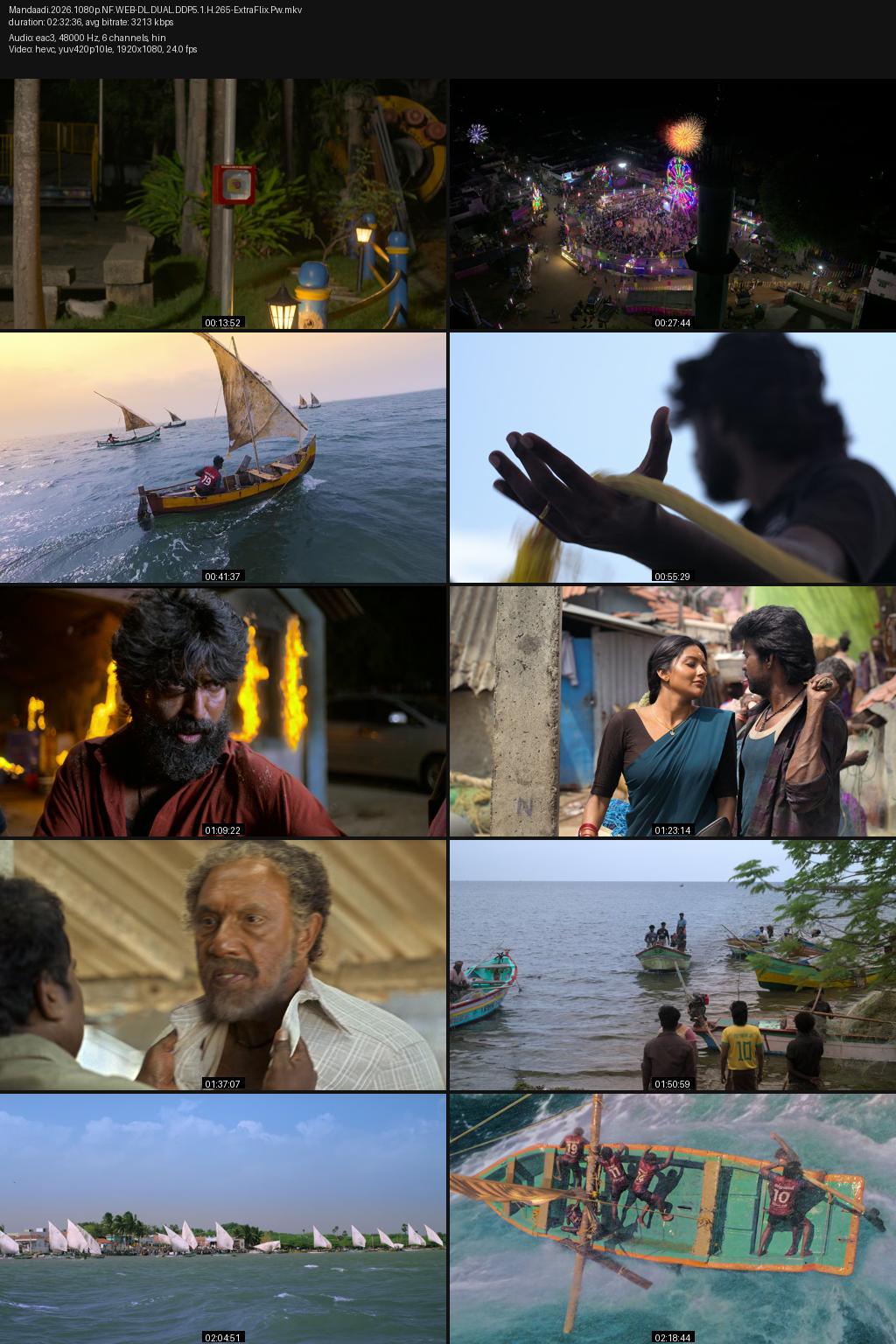Mandaadi (2026) [Hindi-Tamil] 4K 2160p 1080p 720p 480p Netflix WEB-DL ESub Screenshots