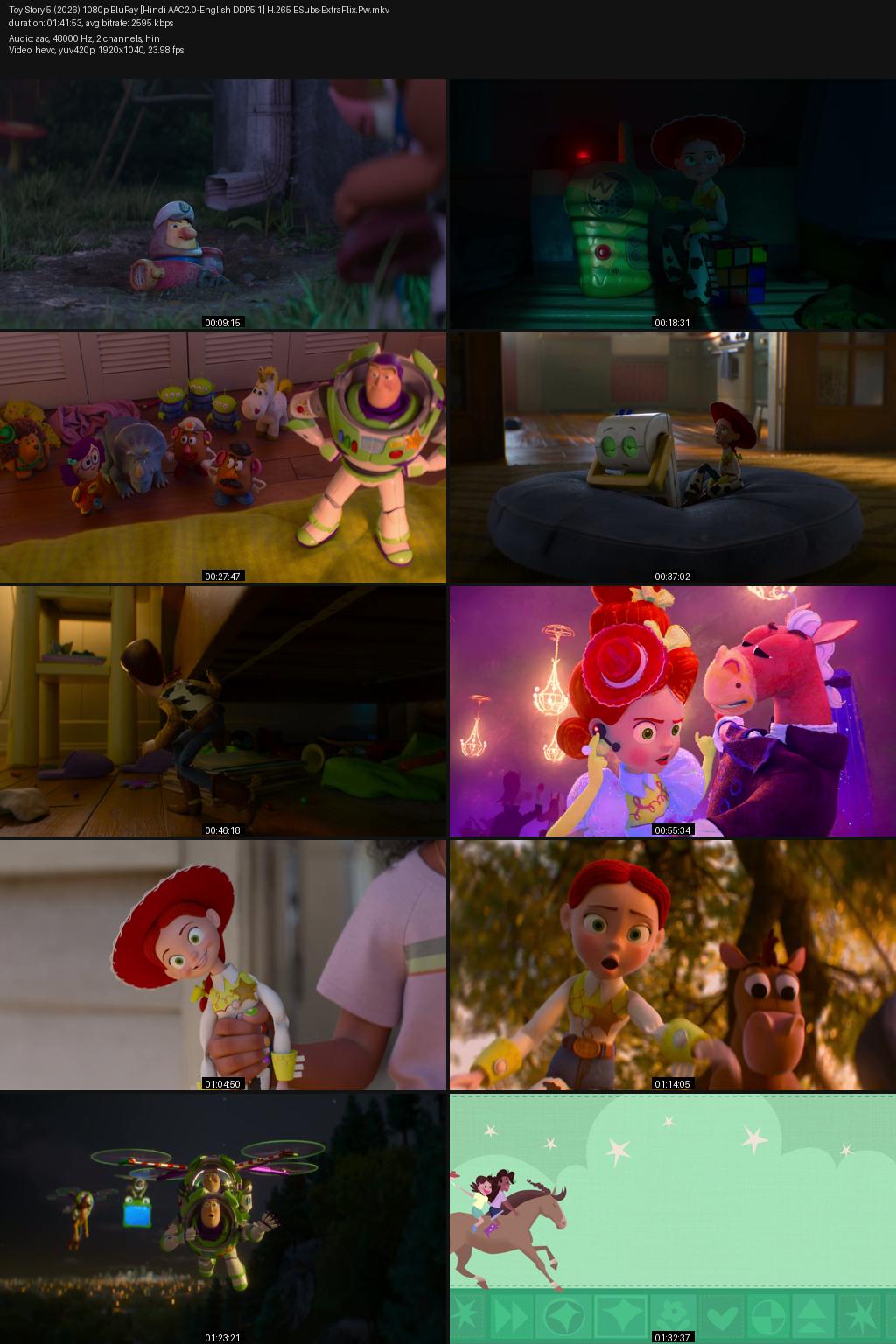 Toy Story 5 (2026) [Hindi-English] 1080p 720p 480p BluRay ESubs Screenshots