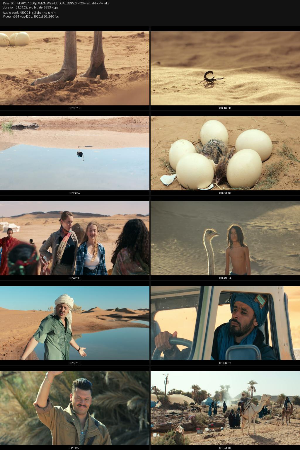 The Desert Child (2026) [Hindi-English] 1080p 720p 480p Amazon WEB-DL ESub Screenshots