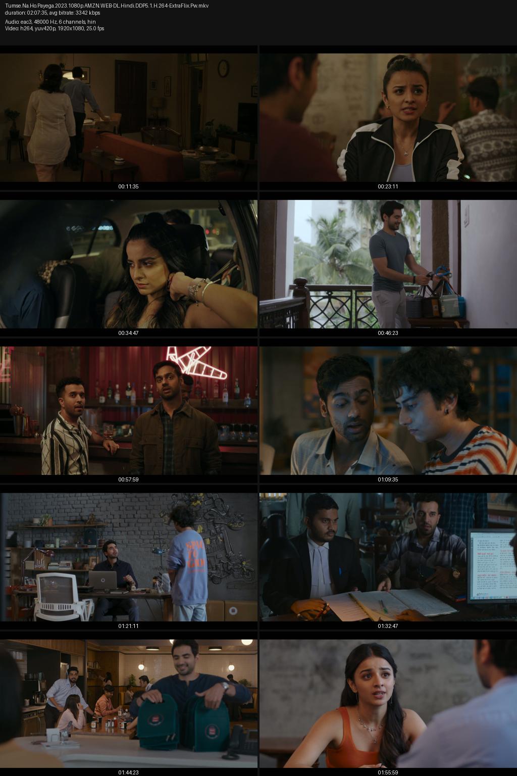 Tumse Na Ho Payega (2023) [Hindi] 1080p 720p 480p Amazon WEB-DL ESub Screenshots