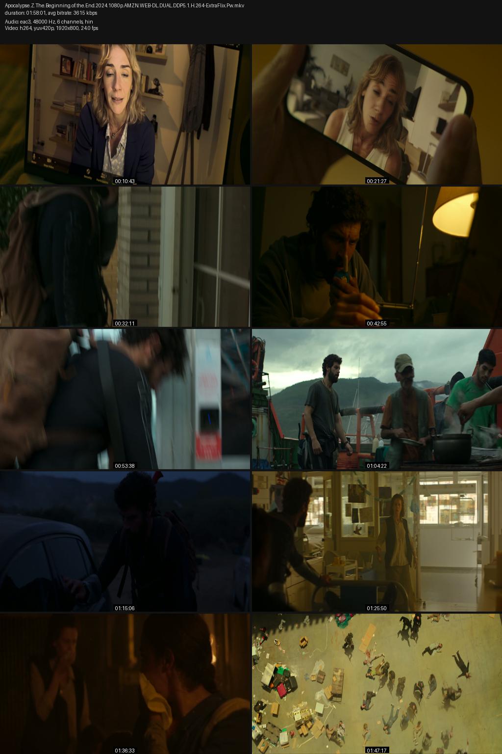 Apocalypse Z: The Beginning of the End (2024) [Hindi-Spanish] 1080p 720p 480p Amazon WEB-DL ESub Screenshots