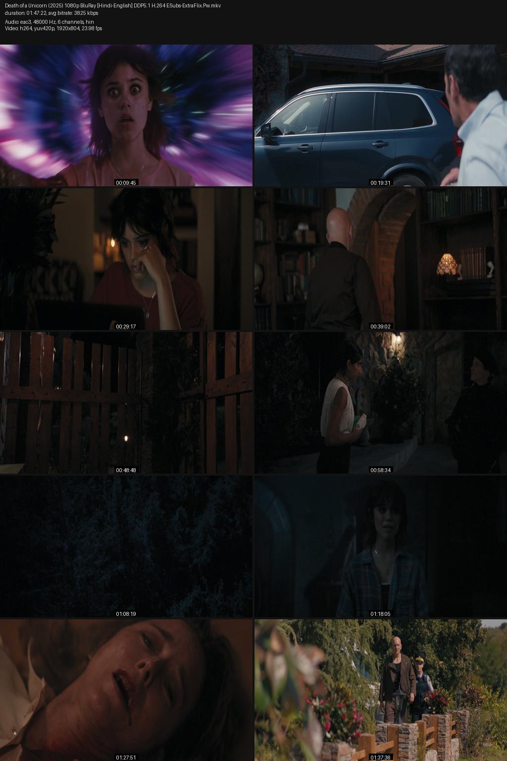 Death of a Unicorn (2025) [Hindi-English] 4K 2160p 1080p 720p 480p BluRay ESubs Screenshots