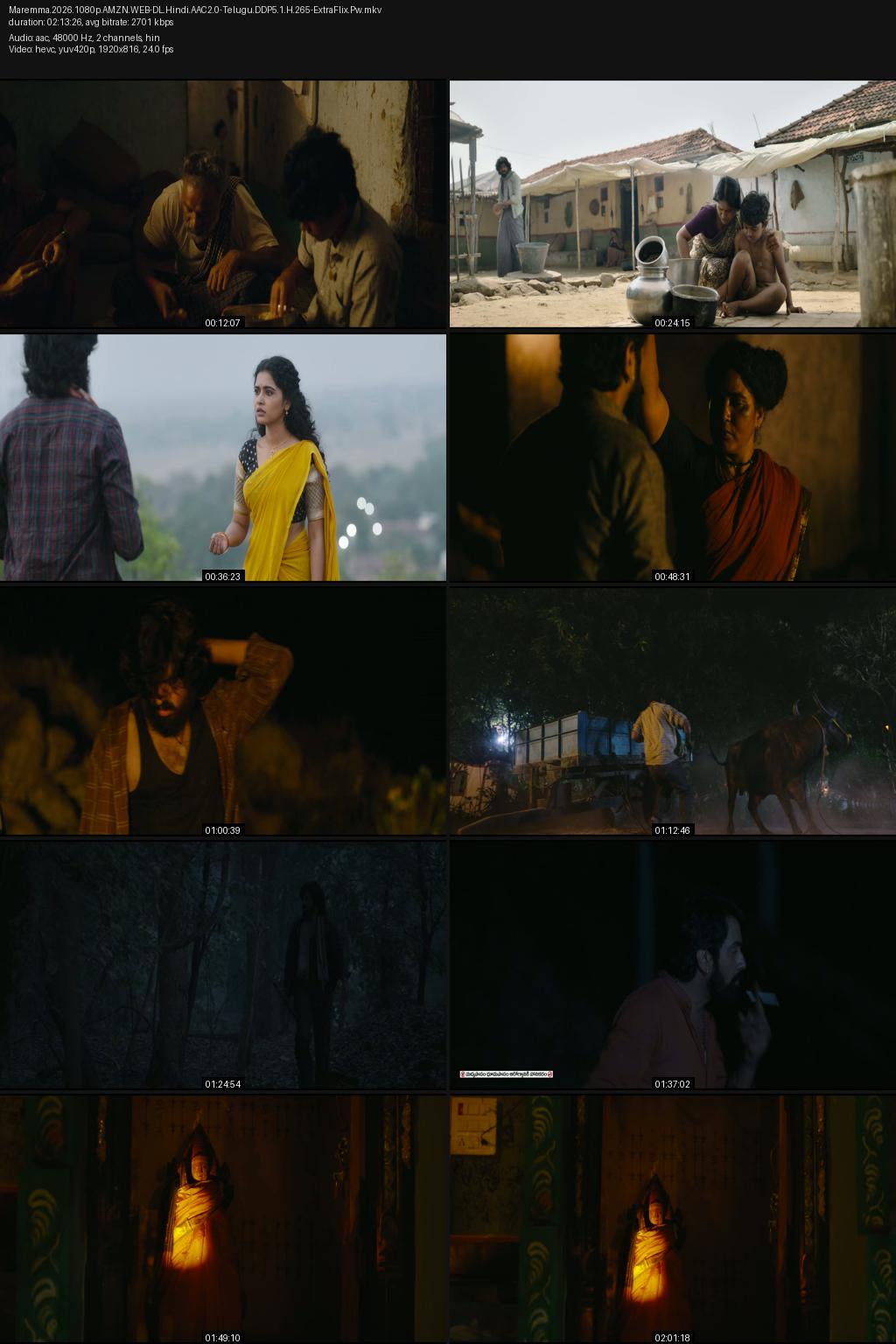 Maremma (2026) [Hindi-Telugu] 1080p 720p 480p Amazon WEB-DL ESub Screenshots