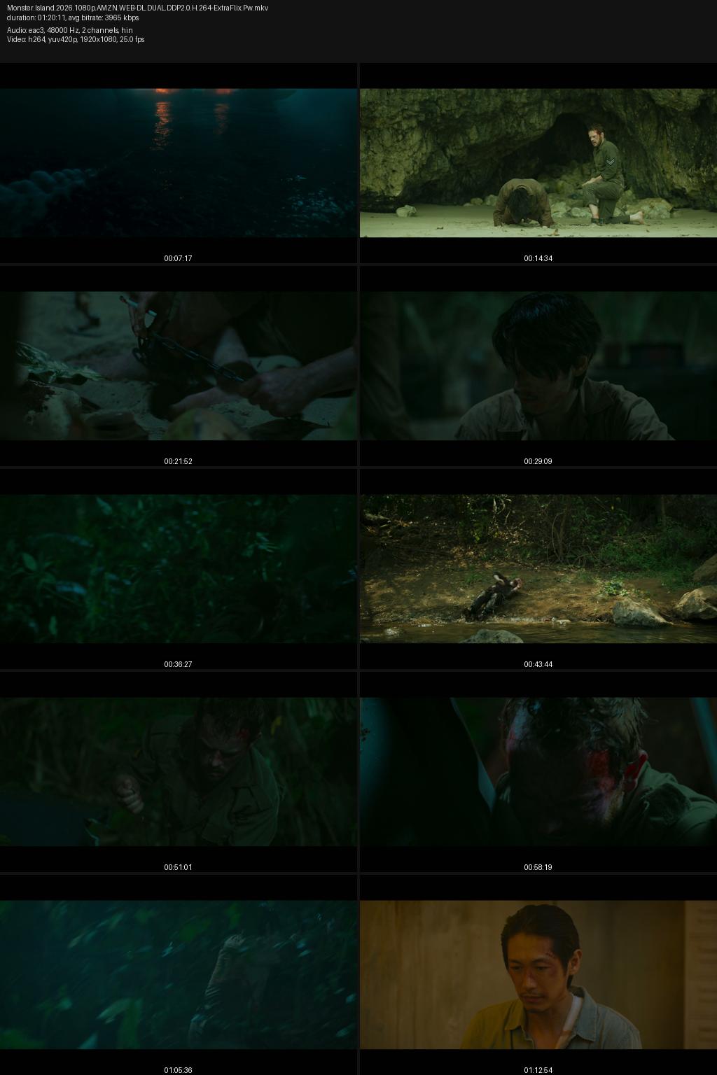Monster Island (2025) [Hindi-English] 1080p 720p 480p Amazon WEB-DL ESub Screenshots