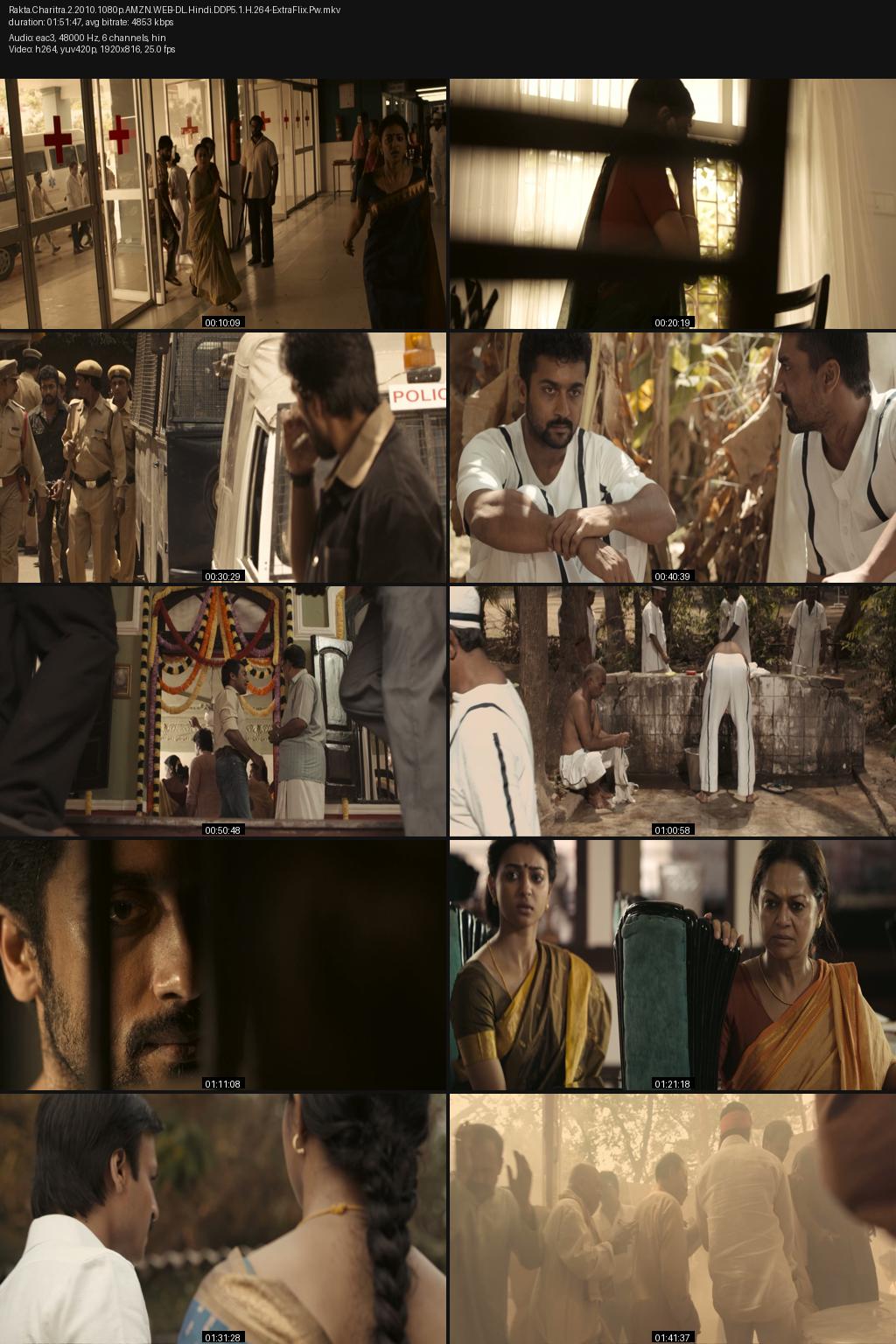 Rakht Charitra 2 (2010) [Hindi] 1080p 720p 480p Amazon WEB-DL ESub Screenshots