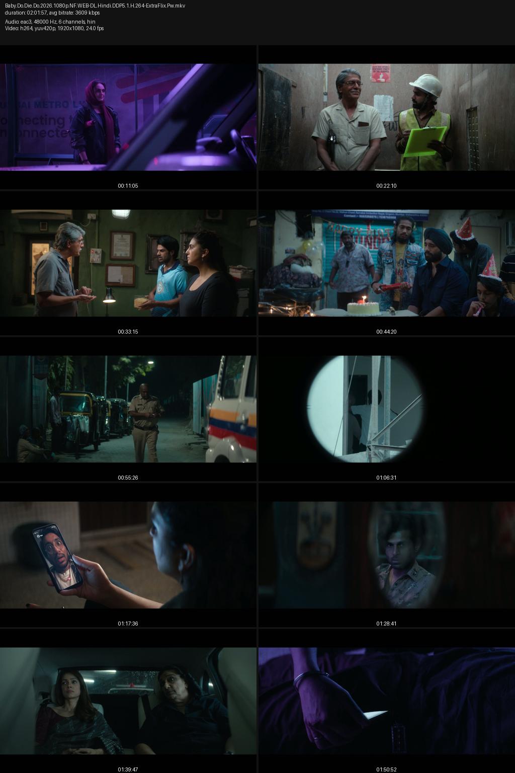 Baby Do Die Do (2026) [Hindi] 4K 2160p 1080p 720p 480p Netflix WEB-DL ESub Screenshots