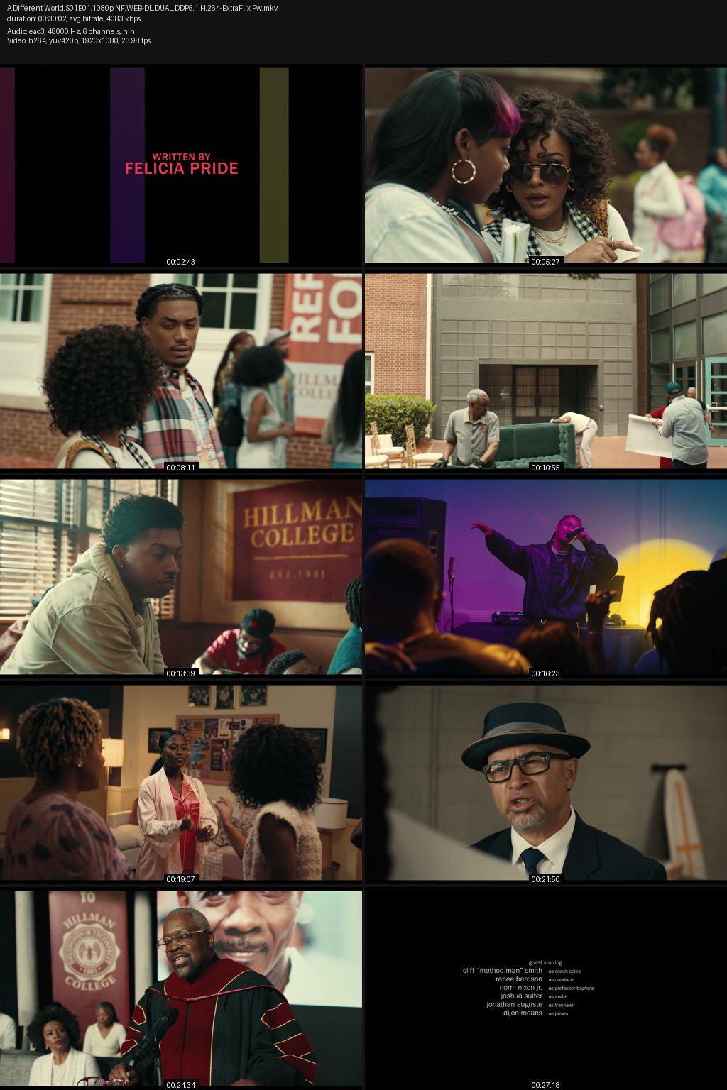 A Different World Season 1 (2026) [Hindi-English] 1080p 720p 480p Netflix WEB-DL ESubs Screenshots