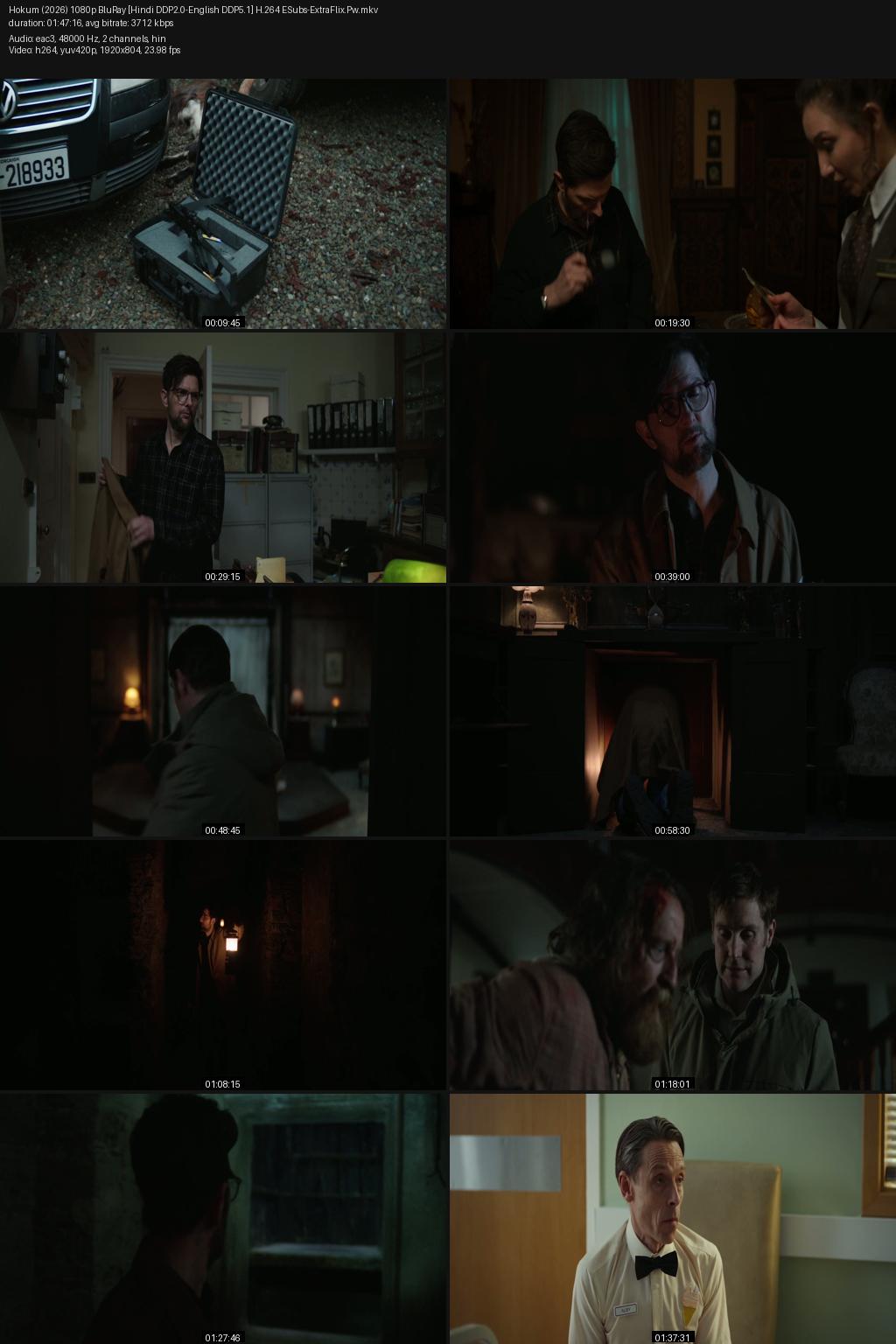 Hokum (2026) [Hindi-English] 4K 2160p 1080p 720p 480p BluRay ESubs Screenshots