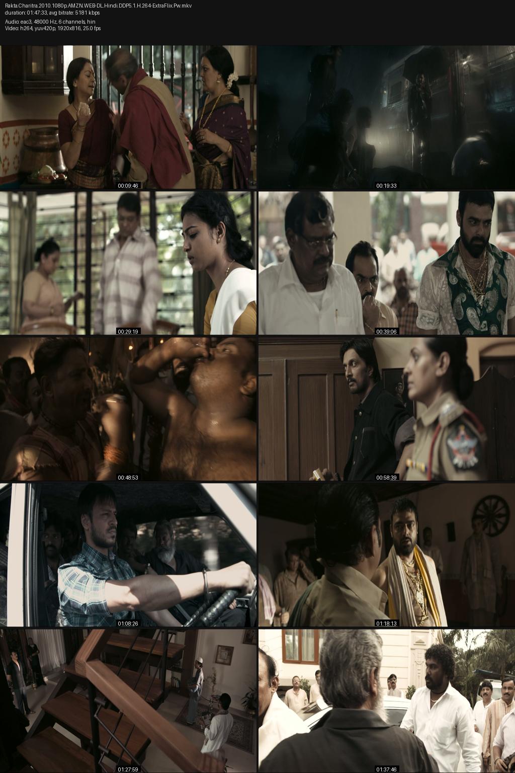 Rakht Charitra (2010) [Hindi] 1080p 720p 480p Amazon WEB-DL ESub Screenshots