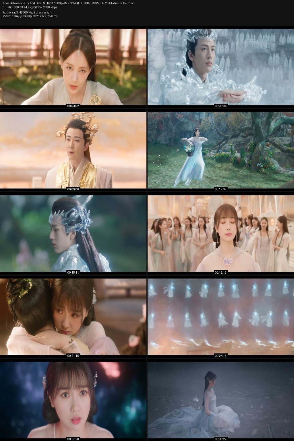 Love Between Fairy and Devil Season 1 (2022) [Hindi-Chinese] 1080p 720p 480p Amazon WEB-DL ESub Screenshots